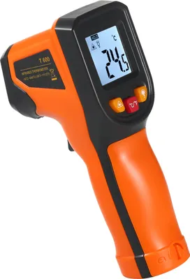 Produktbild von NJTY Infrarot-Thermometer Berührungslose digitale Temperaturpistole -50C600C (-58F1112F) IR-Thermometer für Industrie, Küche, Automobil, nicht für menschliche Körpertemperatur