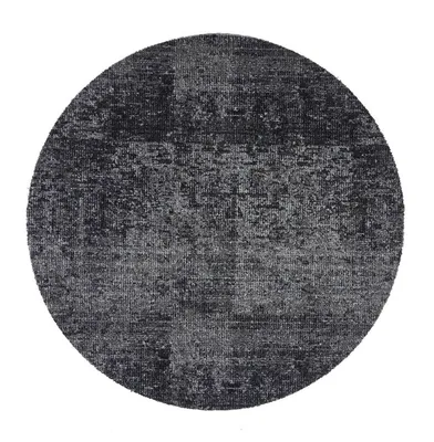 Produktbild von MD Entree Universal | Eingangsmatte - Teppichmatte - Küchenteppich,Motiv:velvet anthra;Größe:Ø 100 cm