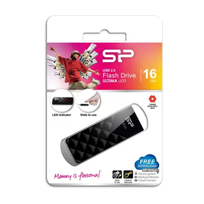 Obrázok produktu pre USB flash disk Silicon Power Ultima U03 16 GB USB Type-A 2.0 čierny