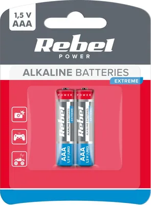 Obrázok produktu pre BAT0090B Alkalické batérie VIPOW EXTREME LR03 2s
