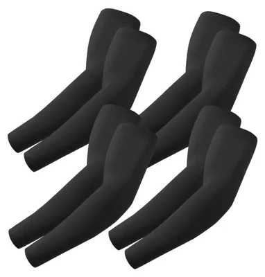 Produktbild von Armstulpen UV Schutz für Damen und Herren, Schwarz, für Sport und Alltag