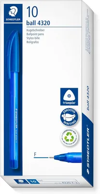 Obrázek produktu pro STAEDTLER ballpoint pen 4320 F - Balení 10 kusů - Modrá