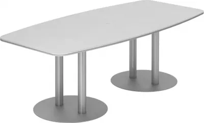 Produktbild von KARAT S 22 S - Karat Weiß mit Säulenfuß/Silber 220 x 103