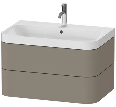 Produktbild von DURAVIT HP4347O9292 WTU m. Happy D.2 Plus, 2 SchK., 1 HL,