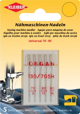 Immagine prodotto di KLEIBER 69992 Set di aghi per macchine da cucire KLEIBER "Universal", 5 pezzi