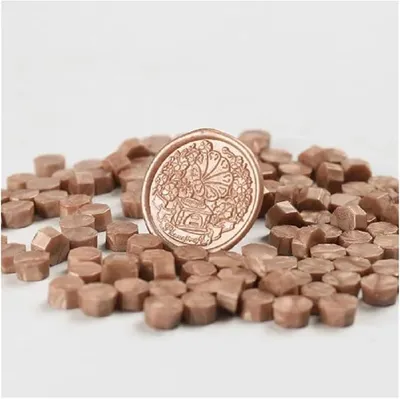 Imagen del producto de Cera para sellado, 500 unidades, perlas para sellado, acabado brillante
