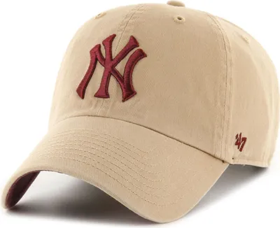 Obrázok produktu pre 47 Značka Ballpark Cap CLEAN UP New York Yankees khaki béžová