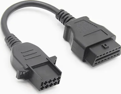Image de Câble adaptateur de diagnostic OBD2 vers OBD1 – 16 broches vers 8 broches – Pour camions Volvo V2