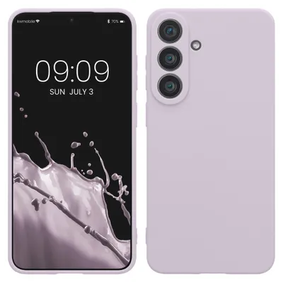 Produktbild von kwmobile Handyhülle für Samsung Galaxy S26 FE Hülle - weiches Handy Silikon Case - Schutzhülle Cover - Lavendel