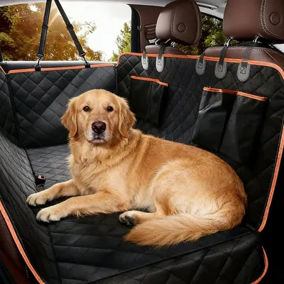 Hundedecke Auto Rücksitz 147x137 cm, wasserdicht, universal