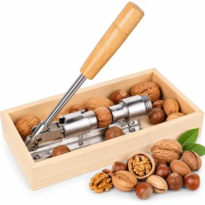 Imagen del producto de Dispensador de nueces ajustable con recipiente de recolección
