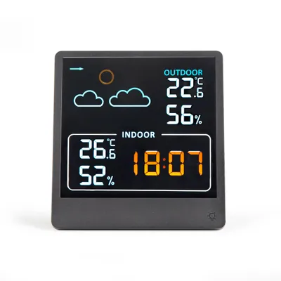 Produktbild von Schwarze wetterstation Livoo SL262
