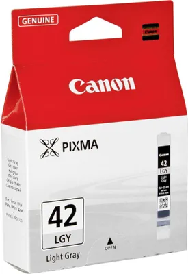 Image de Canon CLI-42LGY - 13 ml - gris clair à base d'encre - d'origine - réservoir d'encre - pour PIXMA PRO-100, PRO-100S ; PIXUS PRO-100