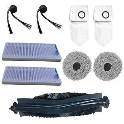 Produktbild von AIRROBO M2 Saugroboter Zubehörset - 2*Seitenbürsten, 2*Wischmopps, 2*HEPA-Filter, 2*Staubbeutel, 1*Rollenbürste