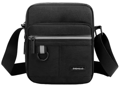 Produktbild von A-QMZL Handtaschen für Herren, Umhängetasche, Schultertasche, für Herren, kleine