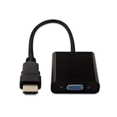 Image de Adaptateur HDMI vers VGA noir CABL