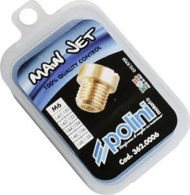 Immagine prodotto di Kit 10 getti POLINI per carburatore Dell Orto 6mm 140/158