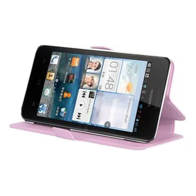 Produktbild von Cadorabo Schutzhülle für Huawei ASCEND G520 / G525 Hülle in Rosa Handyhülle Kartenfach Cover Case Etui