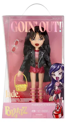 Immagine prodotto di Bratz Goin' Out Doll - Jade - 1 Collectible Fashion Doll - One Outfit, One Handbag, One Pair of Sunglasses - Ages 6+