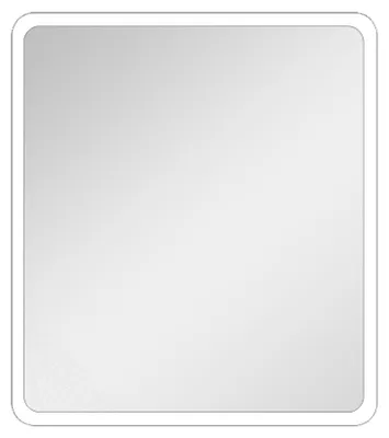 Produktbild von LED Badspiegel 40×45 cm, Aluminiumrahmen, Lichtfarbe neutralweiß, IP24
