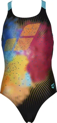 Image de Maillot De Bain Arena Pour Fille Swim Pro Back Place 580 Noir-Martinique 116