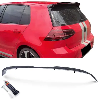 Obrázek produktu pro Zadní spoiler, vzhled karbonu, pro VW Golf 7 GTI, limuzína, modely 2013-2020