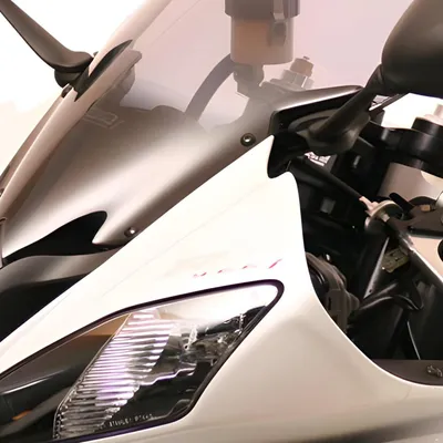 Produktbild von Windschutzscheibe MRA Originalformscheibe O schwarz mit ABE für Yamaha YZF-R6 600