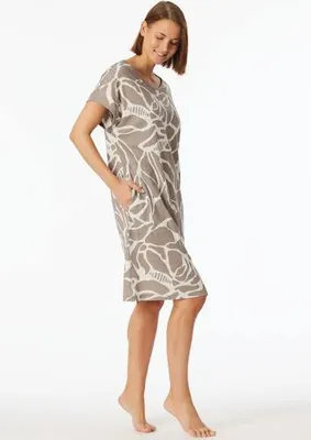 Produktbild von Schiesser Damen Nachthemd kz. Arm 95cm clay 36  ST