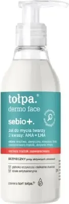 Obrázok produktu pre Żel do mycia twarzy Tolpa Derface Sebio+ 195 ml
