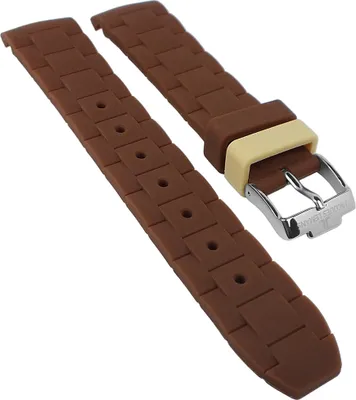 Produktbild von Jacques Lemans | Uhrenarmband 20mm für Rome | Silikon braun 1-1691E