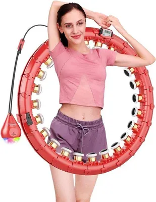 Obrázek produktu pro Procvičte si svaly trupu a boků s tímto těžkým tréninkovým hula-hoopem