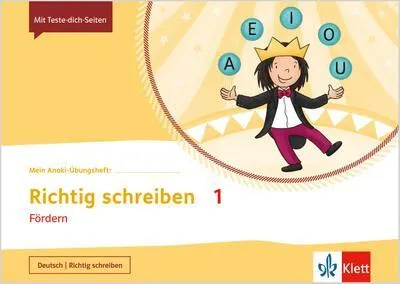 Image de Mein Anoki-Übungsheft. Richtig Schreiben 1. Fördern. Übungsheft Klasse 1