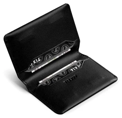 Produktbild von Schlankes Minimalistisches Kartenetui RFID-blockierendes Leder Kreditkartenetui Vordertaschen-Geldbörse mit Magnetverschluss