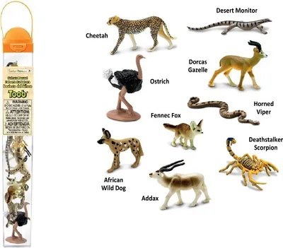 Immagine prodotto di Safari Ltd 100408, Deserto del Sahara (9 minifigure), Collezione a tema