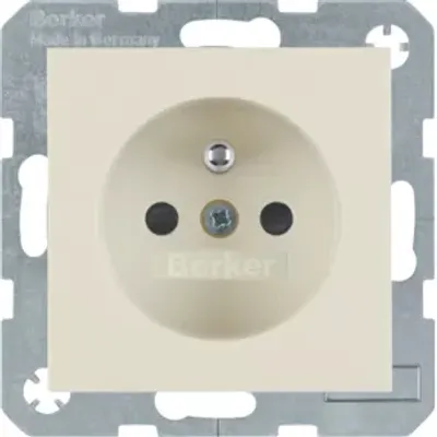 Zdjęcie produktu dla Berker 6768768982, Typu E, 2P+E, Biały, Duroplast, 250 V, 16 A