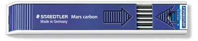 Obrázek produktu pro STAEDTLER Mars Carbon 200 – grafity, 2 mm, tvrdost B, balení 12 kusů