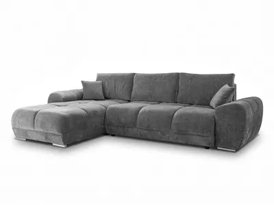 Produktbild von Ecksofa SYDNEY L-Form mit Bettkasten und zusätzlichen Kissen, Vibe 95