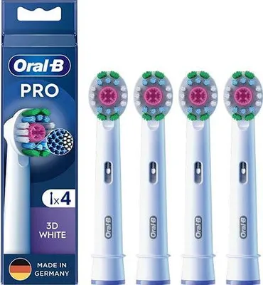 Produktbild von Oral-B 3D White 860960, 4 Stück(e), Weiß, Oral-B, 60 mm, 18 mm, 220 mm