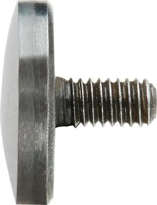 Produktbild von Käfer Messeinsatz Durchmesser 10mm gewölbt Radius 15 HM Gewinde M2,5 für Messuhren - 62009