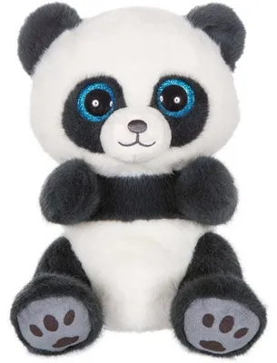 Obrázek produktu pro Plyšová hračka Panda PING Cutydoos, břidlicově šedá, 23 cm, měkká textura, 2 délky srsti