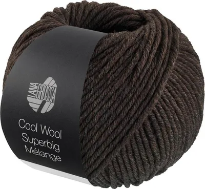 Produktbild von Lana Grossa - Cool Wool Superbig Melange 0219 graubraun meliert