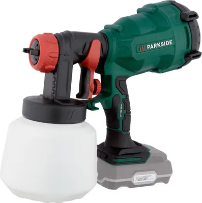 Zdjęcie produktu dla PARKSIDE® Bezprzewodowa pistolet do malowania PFSA 20-Li A1 – bez akumulatora i ładowarki