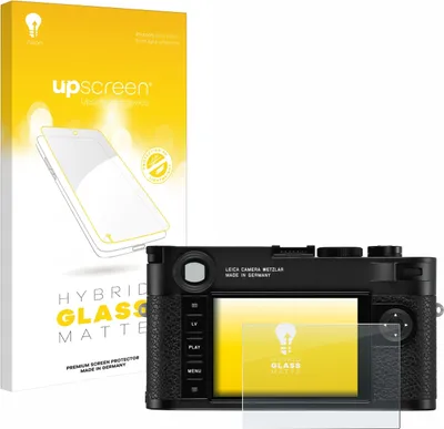 Produktbild von upscreen Entspiegelungs Schutzglas für Leica M10 / M10-P / Q2 Schutzfolie Panzer Folie Glas Display Schutz matt