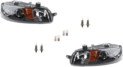 Immagine prodotto di Johns, set di indicatori di direzione alogeni per fari adatti a Fiat Punto 188 set di lampadine LR 51712396 46818652 0000046818652 0000046837403 46837403 5171239