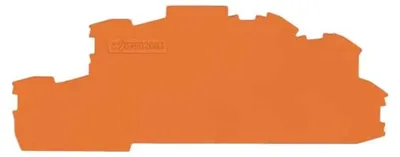 Obrázok produktu pre Koncová doska oranžová - Koncová / rozdeľovacia doska pre svorkovnicu 2003-6692