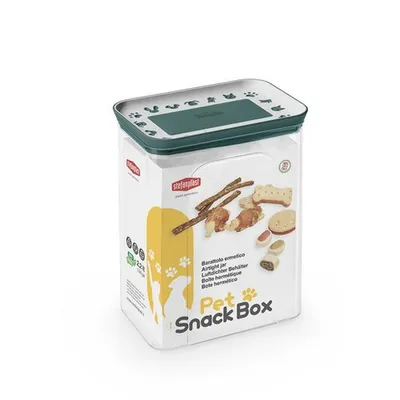 Zdjęcie produktu dla Pojemnik hermetyczny SNACK na żywność 2,2l zielony Zolux