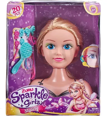 Image de Zuru Sparkle Girlz Kapkop met Haar-Accessoires