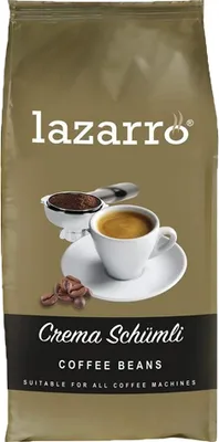 Produktbild von Lazarro Crema Schümli Kaffeebohnen 8x1kg.