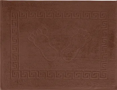 Produktbild von Luxus Duschvorleger Badvorleger Badematte Badteppich 700 g/m² Frottee 50x70 cm , Farbe:Dunkelbraun