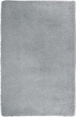 Produktbild von vidaXL Teppich Shaggy Hochflor NAVARRA Hellgrau 130x200 cm Polyester